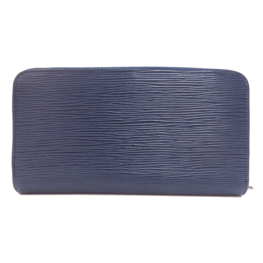 Louis Vuitton Epi Wallet Long Leather Zippy Wallet Black